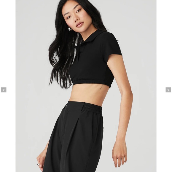 CROPPED PRESTIGE POLO - Picture 4 of 4